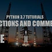 Python Tutorials Part 9 Functions And Comments English