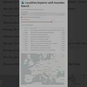 Locality Search Using Open Street Map Data