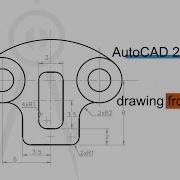 2D AutoCAD Practice Drawing With Annotations From Scratch