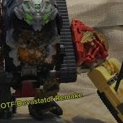Transformers ROTF Devastator Combination Scene Stop Motion Remake
