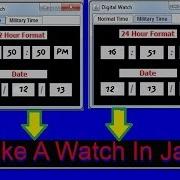 Java Programming 2017 Make A Digital Clock 3
