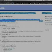 Scipy Optimize Minimize Python