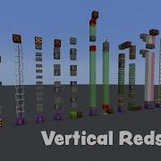 Как построить все вертикальные блоки из редстоуна 1 19 Minecraft Tutorial