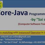 Java Pattern Matching With Instanceof Operator In Java12 Java Instanceof Operator 372