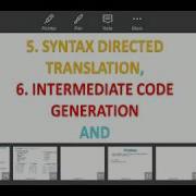 17CS63 SCD Module 5 Part 4 CodeGeneration