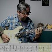 Michael Jackson Give In To Me Main Guitar Riff TAB On Screen