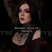 Cherry Red Makeup But Make It Gothic Makeup Beauty Goth Gothgirl Alt Alternative