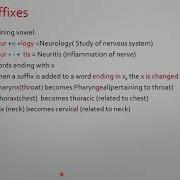 Medical Terminology Chapter 1 Page 5 COMBINING FORMS