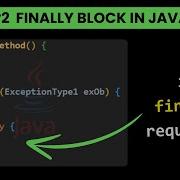 Handling Clean Up With Finally Block In Java Exception Handling In Java Full Course Lesson 2