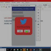 Android Custom Dialog Rounded Corner And Border
