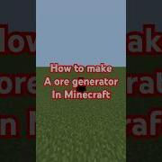 How To Make A Ore Generator In Minecraft Cubecraft Minecraft Minecraftinventory Minecraftdatapack