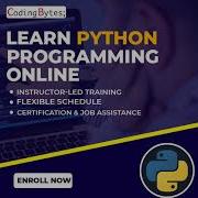 Python Programming Online Course In India Learn From Coding Bytes