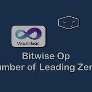 Bitwise Op Number O Leading Zeros In Vb Net