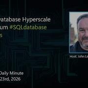 SQL Database Hyperscale Premium Azure Daily Minute Podcast 23 MAR 2026