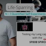 Life Sparring N 1 QS Experiments Testing Lung Capacity With The Spirometer CONTEC SP80B