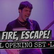 Fire Escape Full Opening Set LIVE The Rockwell Somerville MA March 28 2026