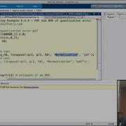 PDF And RMS Of Quantization Error