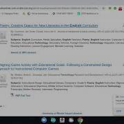 ERIC Database Tutorial