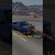 Crash Test Dummy Meets Car At 20 40 80mph In BeamNG Drive