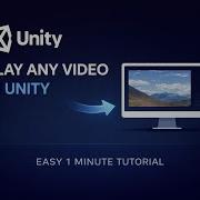 Play Any Video In Unity Easy 1 Minute Tutorial 2026