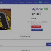Auctions Django