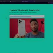Build Deploy YouTube Thumbnail Downloader In Python With Streamlit
