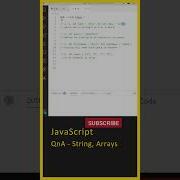 JavaScript Tutorial For Beginners QnA String Arrays JavaScript Arrays JavaScript In Telugu