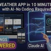 Build Weather App In 10 Minutes With AI No Coding Required HTML CSS JavaScript Tutorial