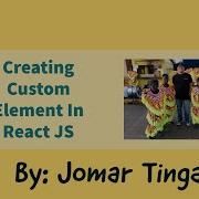 Date Picker Custom Element React JS Tutorial