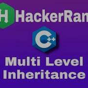 Multi Level Inheritance HackerRank C Solution English Explanation