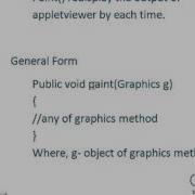 JAVA 20 Creating And Executing Applet