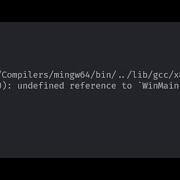SDL2 Undefined Reference To WinMain Or Main FIX