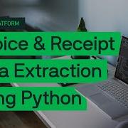 Invoice Receipt OCR API Data Extraction Using Python Code With Dmitry