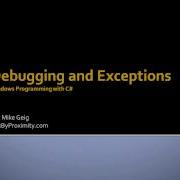 Windows Programming Part 7 0 Debugging And Exceptions