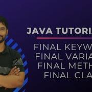 Final Variable Final Method Final Class In Java In Hindi