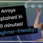 DATA STRUCTURES How To Work With Arrays For Beginners Arrays Explained In 30 Minutes