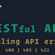 Handling API Errors RESTful API Using NodeJS And MongoDB