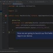 Creating Our First Simple Hello World App Android Development Part 3