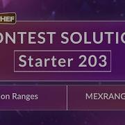 MEX On Ranges MEXRANGE Starter 203 CodeChef Official Solution