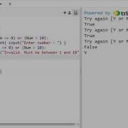 Python Validation Error Messages