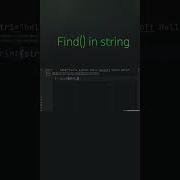 Find In String Find Function In Python Find