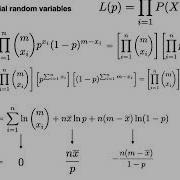Estimating The Parameters Of Distributions Using Maximum Likelihood