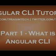 What Is Angular CLI