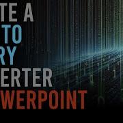 Text To Binary Converter In PowerPoint Full Coding Tutorial