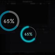 Circular Percentage Progress Bar Animation In DaVinci Resolve Fusion Motion Graphics Tutorial
