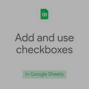 How To Use Checkboxes In Google Sheets