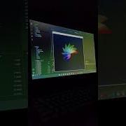 Rainbow Spirograph Using Python Turtle Pythonshorts Python Coding Shorts Vscode Programming