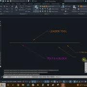 Creating Leaders With AutoCAD