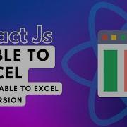 How To Export HTML Table To Excel React Export Excel Export HTML Table To Excel