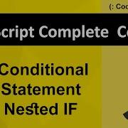 Conditional Statement Nested If 13 Js Tutorial In Pashto